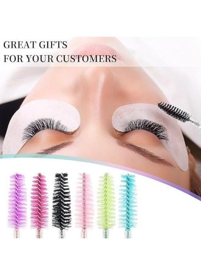 مجموعة فرش التجميل سبولي – 12 فرشاة للماسكارا والحواجب لتصفيف نظيف ودقيق - Image 5